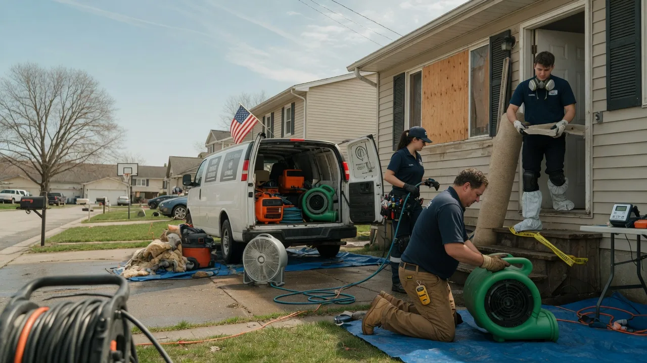 Water Damage Restoration in North Franklin, CT near me